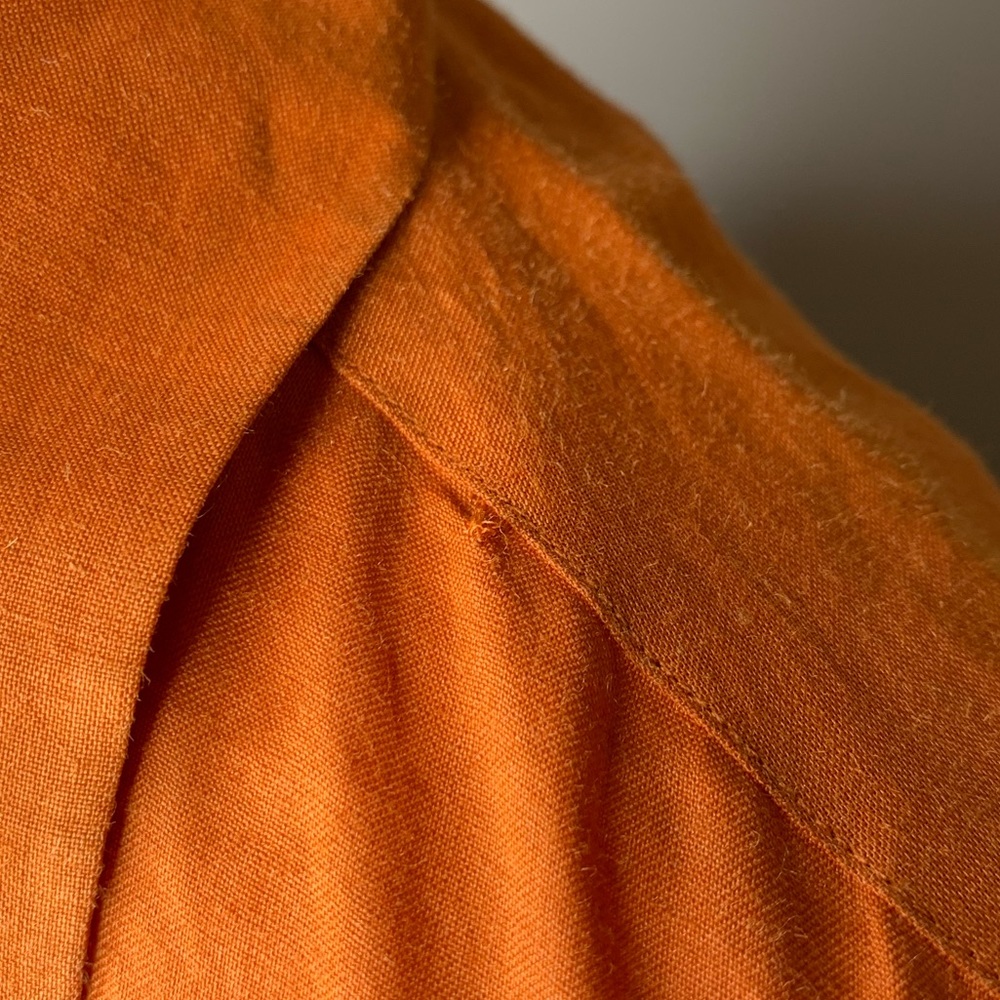 Theory Simaya Sunny Button Down Blouse Size Large - image 8